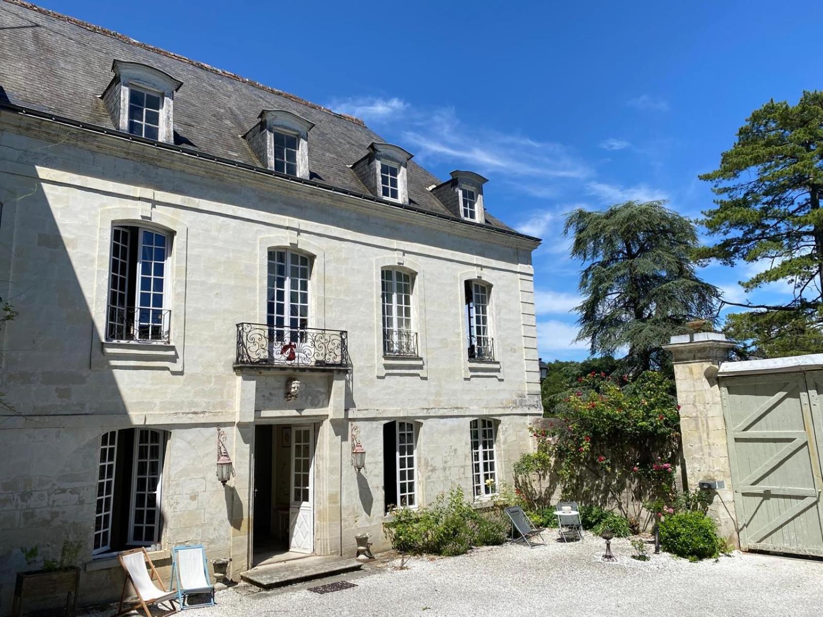 Hotel Le Grand Vaudon Rochecorbon Exterior foto